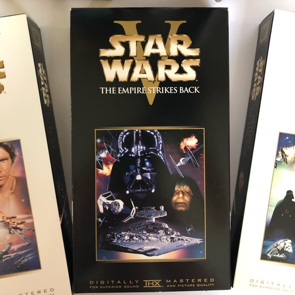 Vintage! Rare! Star Wars Trilogy VHS Box Set, 2000 Lucasfilm LTD - Picture 6 of 15